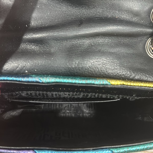 Kurt Geiger Rainbow Metallic Crossbody Bag - Picture 8 of 9